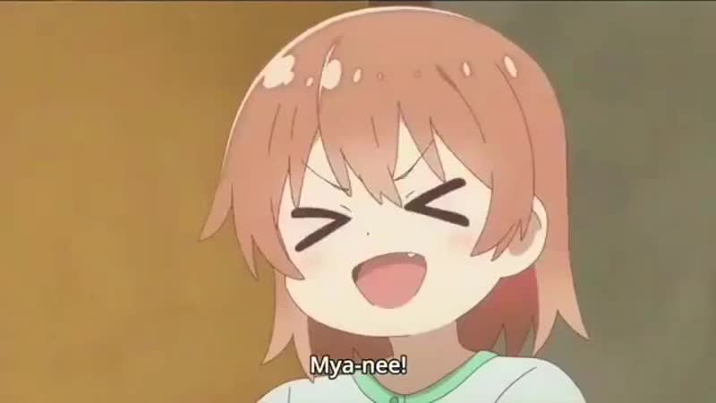 Сестрёнка, пошли спать вместе! // ангел спустился ко мне! / watashi ni tenshi ga maiorita! \\ animewebm