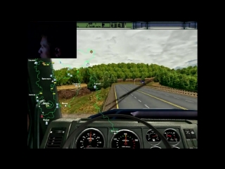 Поработал дальнобойщиком=)