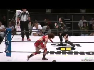 4 {seadlinnng} arisa nakajima, emi sakura, hiroyo matsumoto vs manami toyota, yumiko hotta, kottori (8/26/15)