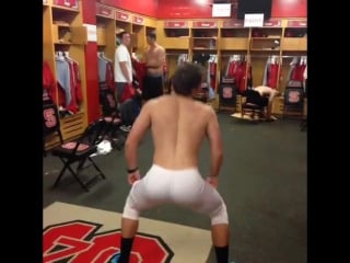 Nc state john mangum twerking it haha