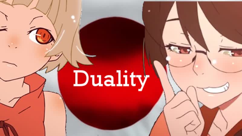 Duality in kizumonogatari's themes and presentation