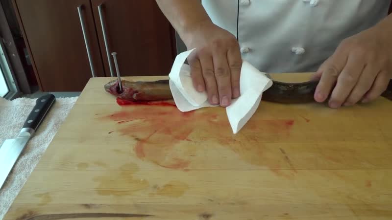 Graphic porn video – Extremely graphic live eel kabayaki (japanese bbq) how to make series