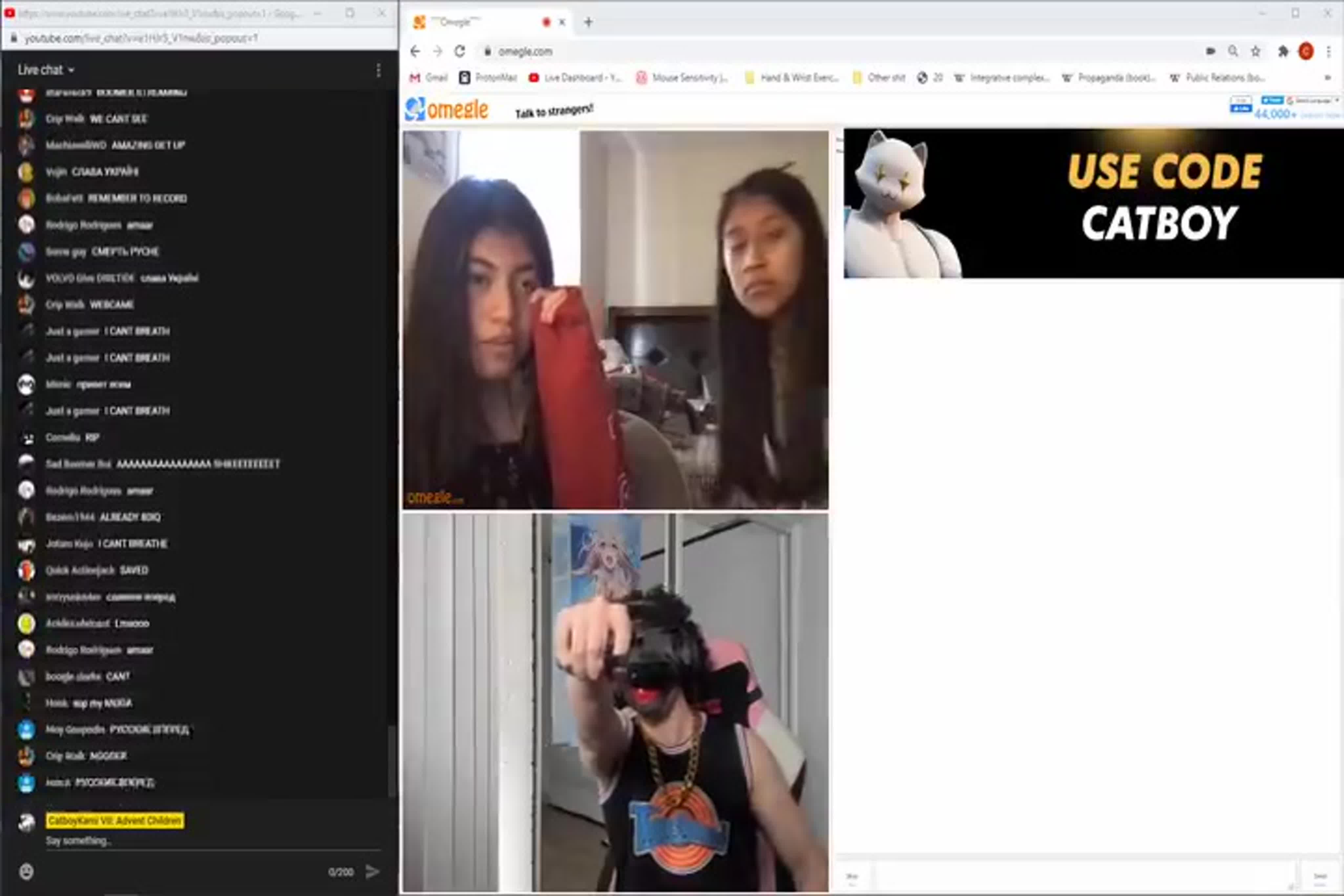 Catboykamis trans nigga omegle