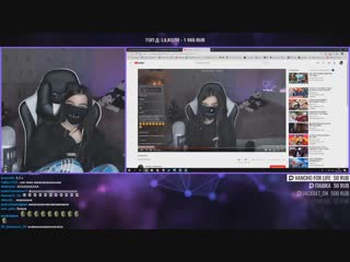 [лучшее с tenderlybae] реакция tenderlybae на "глоточек" // tenderlybae смотрит