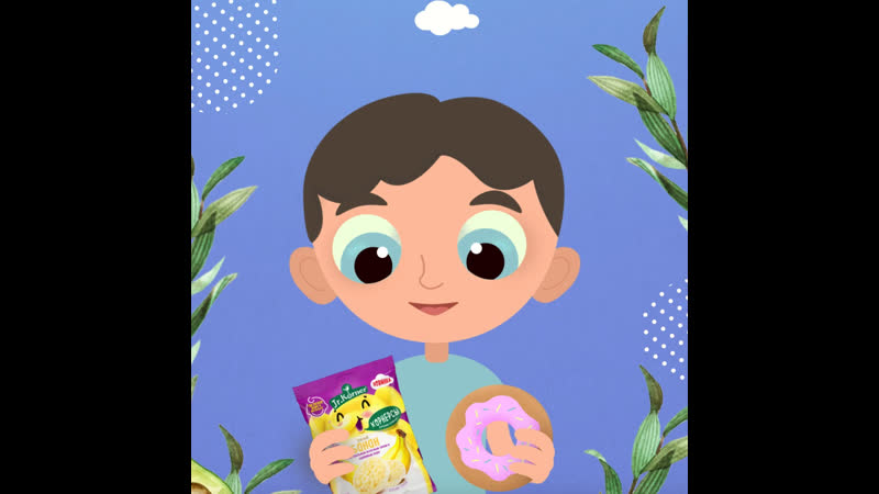 Корнерсы спелый банан