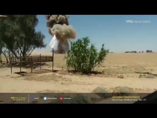 An svbied of isis detonated by sdf fighters in deirezzor today