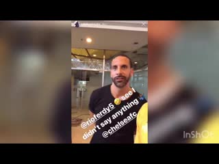 Rio ferdinand arguing frank lampard to take chelsea job cfc