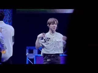 Fancam | 051019 | byeongkwan @ 'all i want is choice' fanmeeting in osaka 1 (dance game)