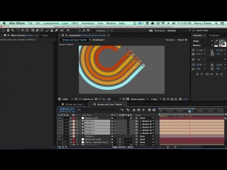 Classic tutorial arrows and lines with trapcode particular