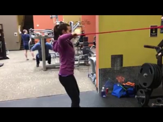 Do this banded shoulder warm up for pain free training