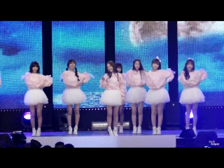 151005 kfn army train| oh my girl hot summer nights [fancam]