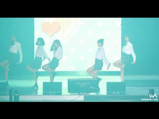 [4k] 161105 여자친구 (gfriend) 오늘부터 우리는 (me gustas tu) lotte "one love" concert fancam by wa