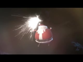 Cgi 3d animated greeting 'merry christmas' by nebula animation studios