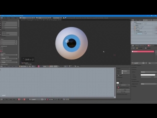 [danny mac 3d] how to model, light, texture, bake & rig eyes in blender