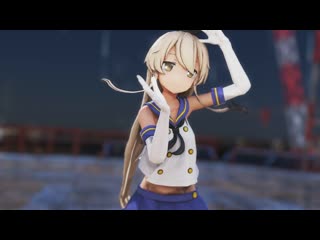 Mmd r 18 [normal] shimakaze marine dreamin remake author ghk mmd