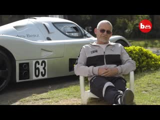 Mercedes fan builds 300kmh c9 sauber ridiculous rides