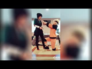 Tik tok anime cosplay naruto saske(female) наруто саске