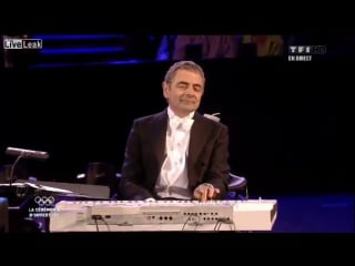 Мистер бин и лондонский симфонический оркестр на открытии олимпийских игр в лондоне 2012