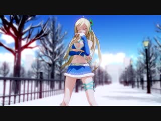 【mmd】handclap tda lily bikini type as dance music video