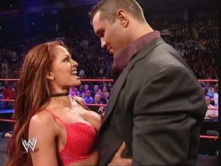 Wwe monday night raw 29th november 2004 obligatory t&a randy orton & melina perez & maria & candice michelle + christy hemme