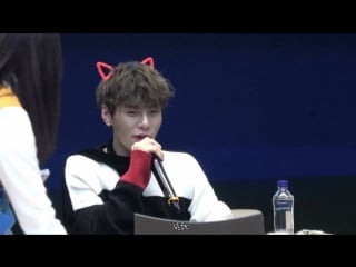 [fancam] 180209 myeongdong fansign