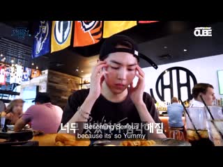 Did he seriously have a mini existential crisis right there over how good the mac n cheese is