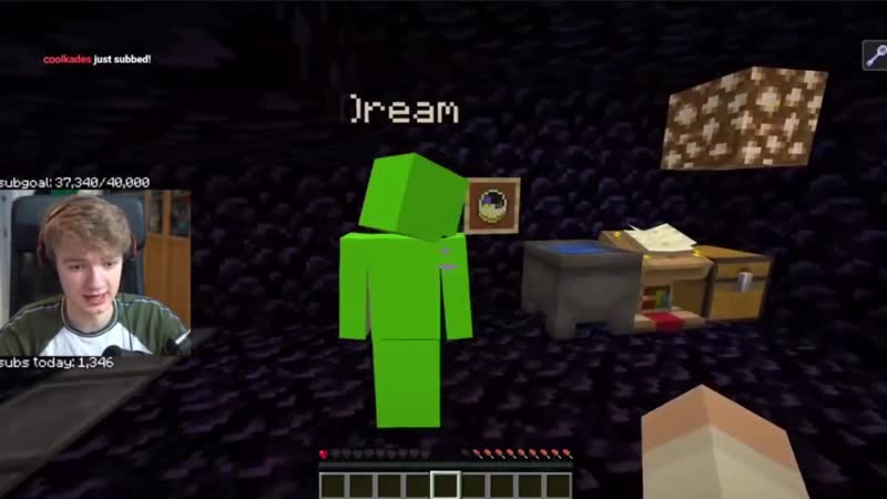 [dreamsmp hangout] tommyinnit visits dream in prison! (dream smp)