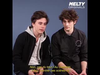 Axel et maxence pour melty