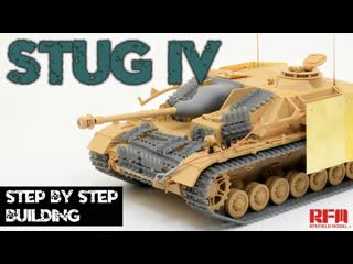 Stug iv tank destroyer rfm 5060 1/35 scale, full build tutorial, part 1