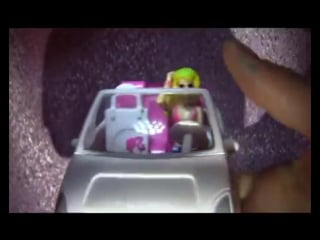 Barbie on the go build n style barbie doll car авто барби