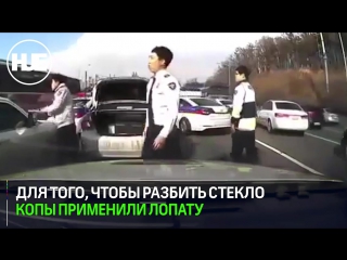 В корее эпичная погоня попала на видео