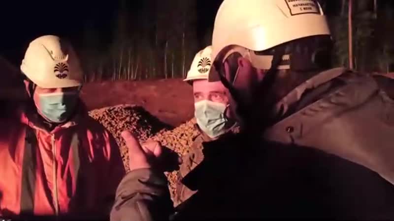 Пожар на скважине иркутской нефтяной компании в усть кутском районе, потушили с привлечением артиллерии