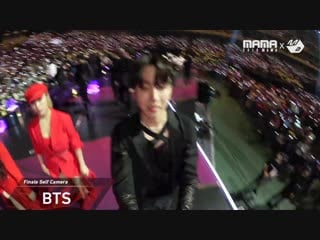[2018mama x m2] bts ending finale self camera @ 2018 mama in japan
