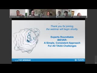 Webinar recording #ibevar – a simple, consistent approach for all the taaa challenges