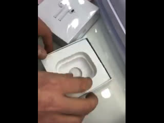 Airpods 2 распакоа