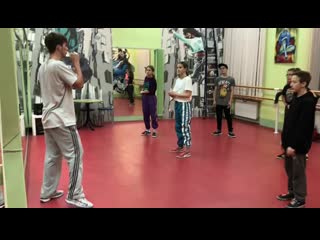 Мастер класс от bboy bura deny