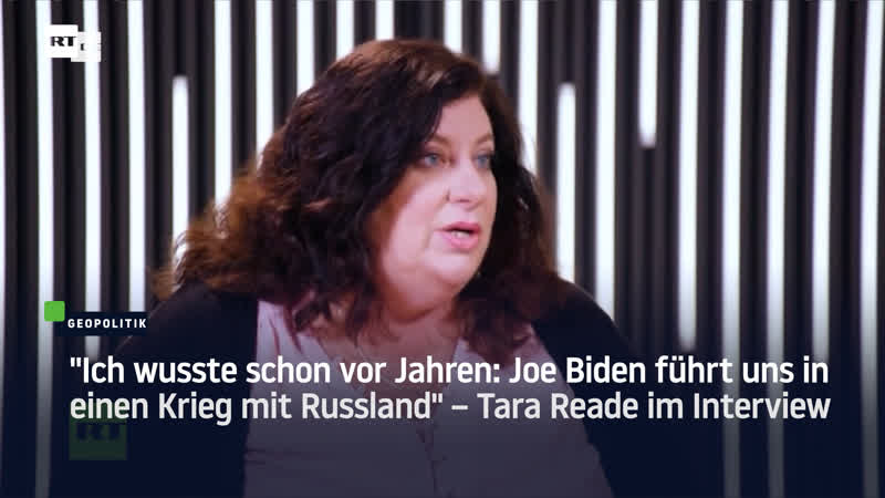 "ich wusste schon vor jahren joe biden führt uns in einen krieg mit russland" – tara reade im interview