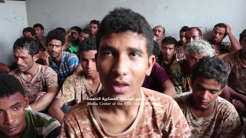 #حجة #عبس عشرات الأسرى من عناصر المليشيات الحوثية في قبضة الجيش الوطني بالمنطقة العسكرية الخامسة