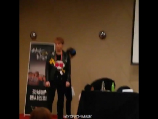 [fancam] 151012 yugyeom @ daegu fansign