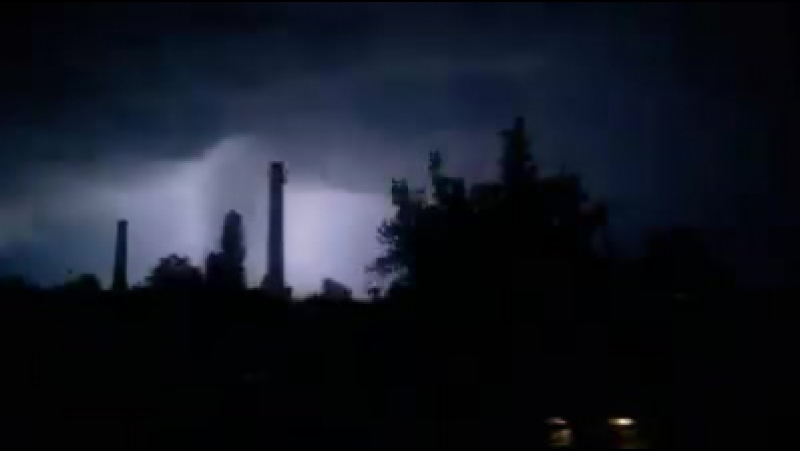 Гроза в путивле напугала и ушла в другую сторону