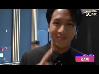 |190307| vixx ravi @ m countdown photo time behind cam