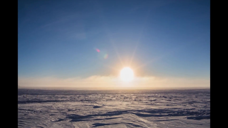 Пятидневный таймлапс с южного полюса (vhs video)