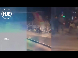 Во владивостоке сняли на видео массовую драку