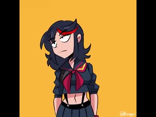 Ryuko finally confesses (i guess you are my little pogchamp)