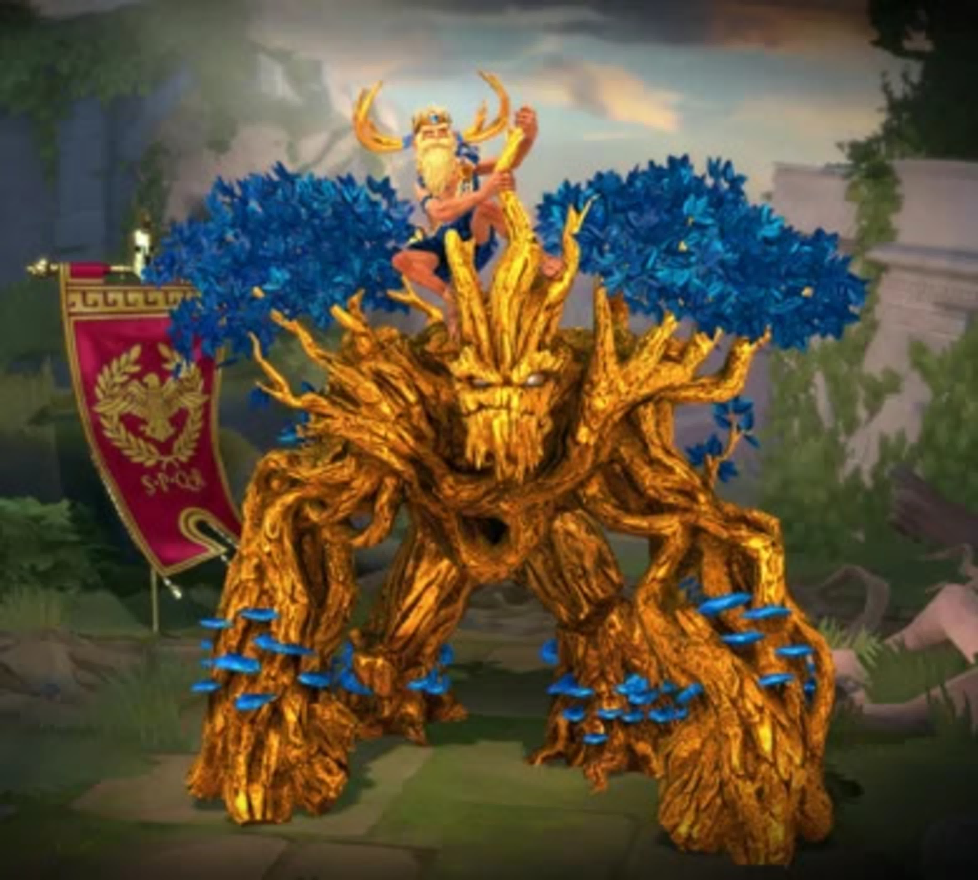 Paladins custom grover golden skin from smite! - BEST XXX TUBE