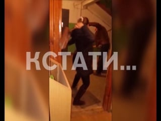 Борьба за квартиру переросла в фехтование на вениках