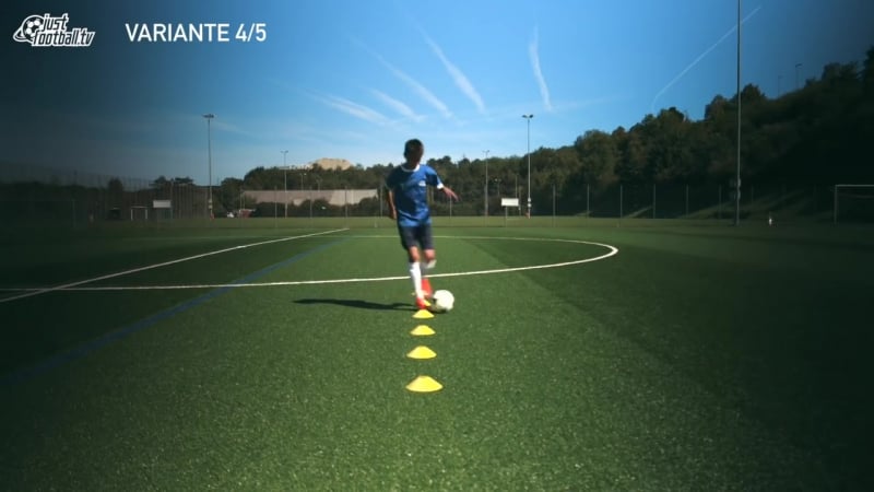 Fussballtraining 6er reihe teil 1 ballkontrolle technik