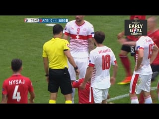 Albania switzerland red for the cana! | euro 2016