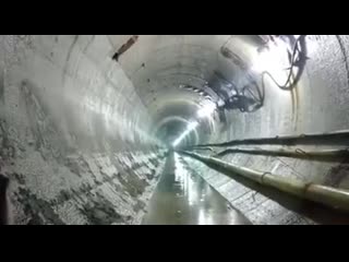 Shockwave in tunnel