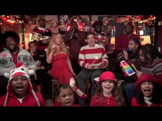 Jimmy fallon, mariah carey the roots all i want for christmas is you (w classroom instruments)